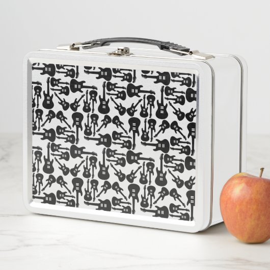 Electric Guitar Pattern Music Thed CUSTOM COLOR (In situ)