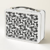 Electric Guitar Pattern Music Thed CUSTOM COLOR (Achterkant)