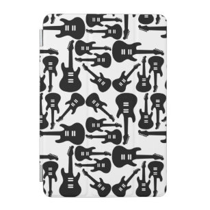 Electric Guitar Pattern Music Thed CUSTOM COLOR iPad Mini Cover
