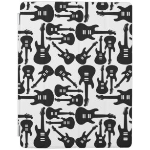 Electric Guitar Pattern Music Thed CUSTOM COLOR iPad Cover
