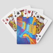 Electric Guitar Pokerkaarten (Achterkant)