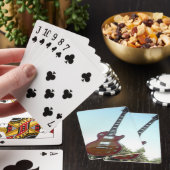 Electric Guitar Pokerkaarten (Insitu)