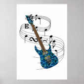 Electric Guitar Poster (Voorkant)