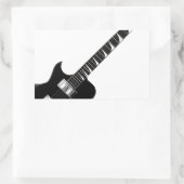 Electric Guitar Rechthoekige Sticker (Tas)