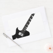 Electric Guitar Rechthoekige Sticker (Envelop)