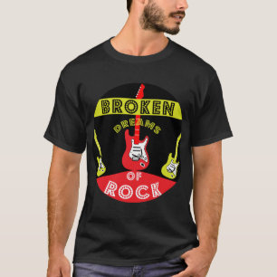 Electric Guitar Rock Dreams Rock Muziek T-shirt