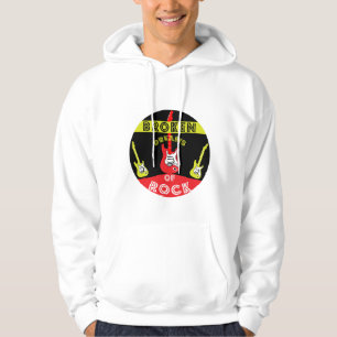 Electric Guitar Rock Dreams   Rock   Muziekpad naa Hoodie
