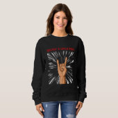 Electric guitar Rock Hard guitarist guitar born in Trui (Voorkant volledig)