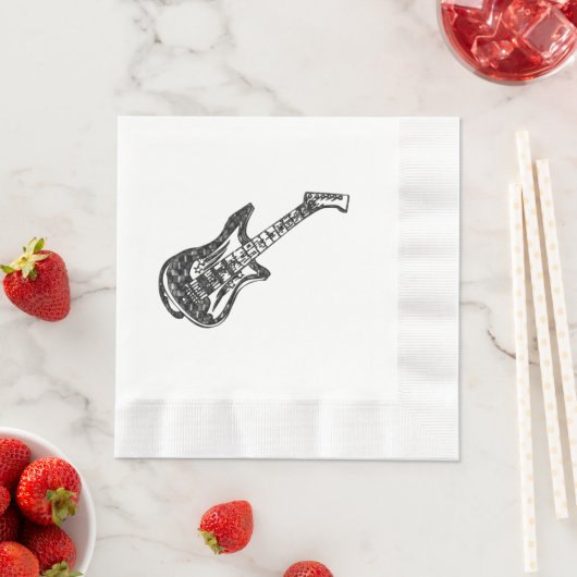 Electric Guitar Servetten (Insitu)