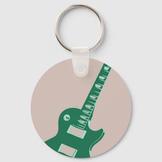 Electric Guitar Sleutelhanger (Voorkant)