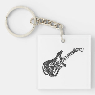 Electric Guitar Sleutelhanger