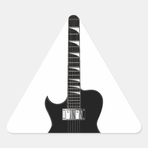 Electric Guitar Sticker