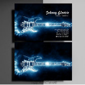 Electric Guitar Teacher Visitekaartje