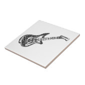 Electric Guitar Tegeltje (Zijkant)