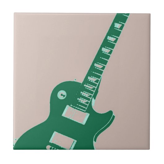 Electric Guitar Tegeltje (Voorkant)
