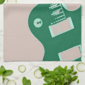 Electric Guitar Theedoek (Gevouwen)