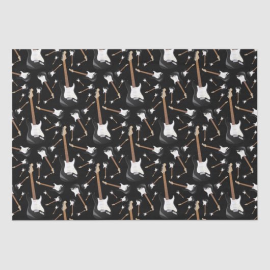 Electric Guitar Tissuepapier (Voorkant)