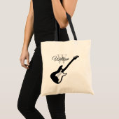 Electric guitar tote bag for teacher and student (Voorkant (product))