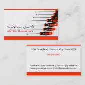 Electric/ Handyman Business card Visitekaartje (Voorkant / Achterkant)