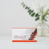 Electric/ Handyman Business card Visitekaartje (Staand voorkant)