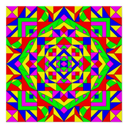 Electric Jewel Perfect Poster (Voorkant)