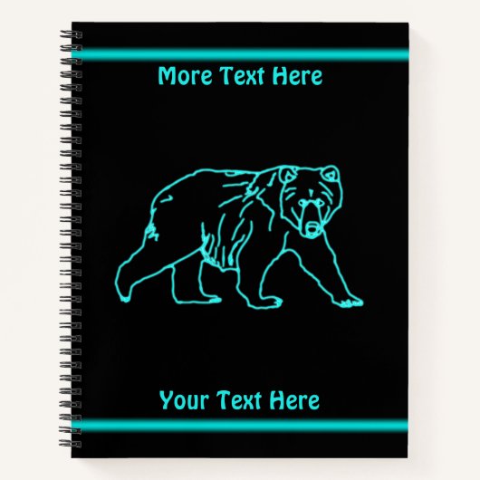 Electric Kodiak Beer Notitieboek (Voorkant)