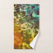 Electric Light Lines Gradient Abstract. Bad Handdoek (Handdoek)