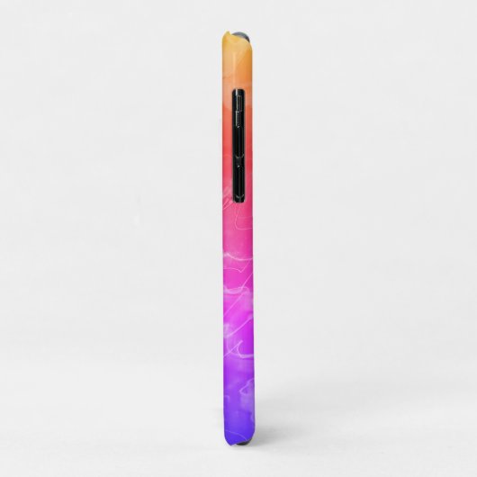 Electric Light Lines Gradient Abstract. Case-Mate iPhone Case (Achterkant/links)