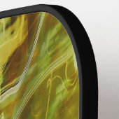 Electric Light Lines Gradient Abstract. Pickleball Paddle (Links Detail)