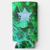 Electric Light Lines Gradient Abstract. Seltzer Blikjeskoeler (Achterkant)