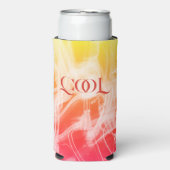 Electric Light Lines Gradient Abstract. Seltzer Blikjeskoeler (Seltzer Voorkant)