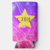 Electric Light Lines Gradient Abstract. Seltzer Blikjeskoeler (Achterkant)