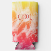 Electric Light Lines Gradient Abstract. Seltzer Blikjeskoeler (Voorkant)