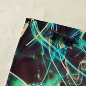 Electric Light Lines Gradient Abstract. Strandlaken (In situ)