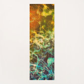 Electric Light Lines Gradient Abstract. Yogamat (Voorkant)