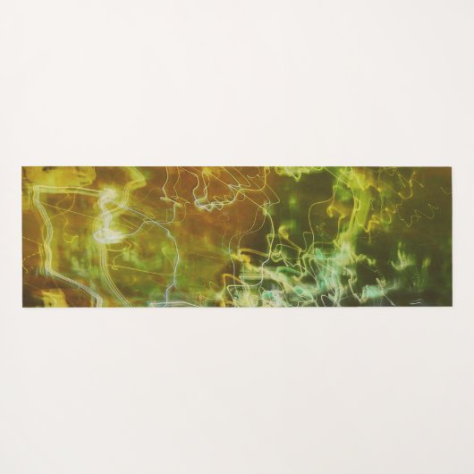 Electric Light Lines Gradient Abstract. Yogamat (Achterkant (horizontaal))