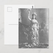 Electric Light Mrs W.K. Vanderbilt in kostuum Briefkaart (Voorkant / Achterkant)