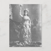 Electric Light Mrs W.K. Vanderbilt in kostuum Briefkaart (Voorkant)