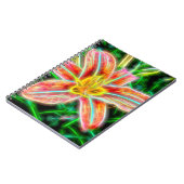 Electric Lily Spiral Notitieboek (Linkerzijde)