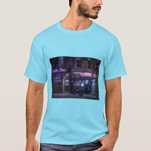 Electric Lounge-serie, Cadillac Neon T-shirt (Voorkant)