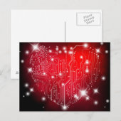 Electric Love Briefkaart (Voorkant / Achterkant)