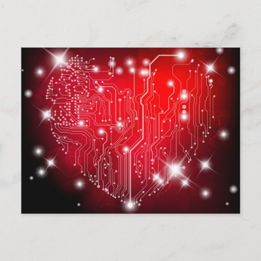 Electric Love Briefkaart (Voorkant)