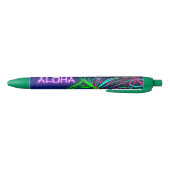 Electric Luau Tropical Night Neon Aloha Paradise Blauwe Inkt Pen (Bodem)