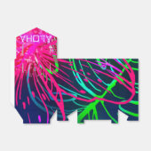 Electric Luau Tropical Night Neon Aloha Party Bedankdoosjes (Uitgevouwen)