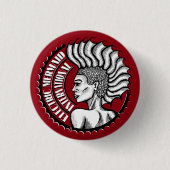 Electric Mermaid International Red Button (Voorkant)