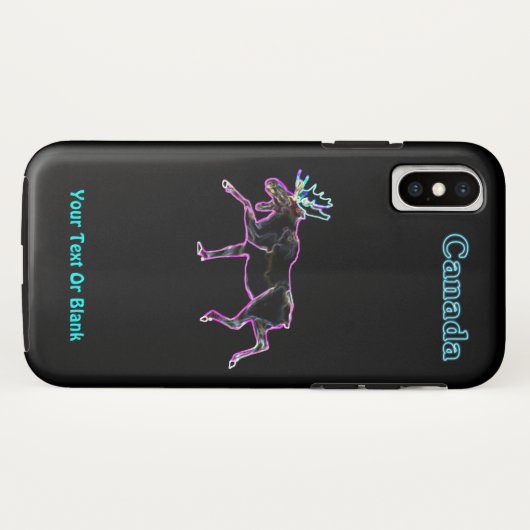 Electric Moose - Canada Case-Mate iPhone Case (Achterkant (horizontaal))