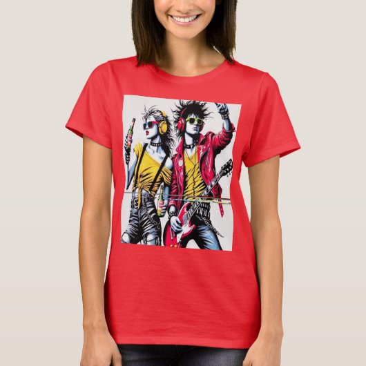 Electric Music Rebels T-shirt (Voorkant)