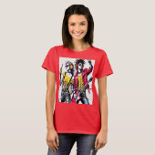 Electric Music Rebels T-shirt (Voorkant volledig)
