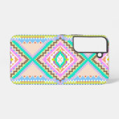 Electric Pastel Dream Kaleidoscope Samsung Galaxy Hoesje (Achterkant horizontaal)