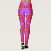 Electric Pentagram Power Designer Leggings (Achterkant)